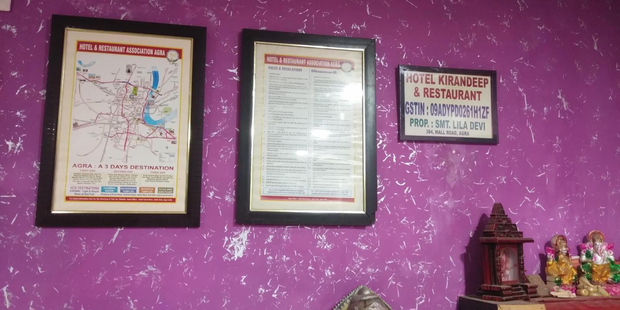 Hotel Kirandeep Agra Agra  Kültér fotó